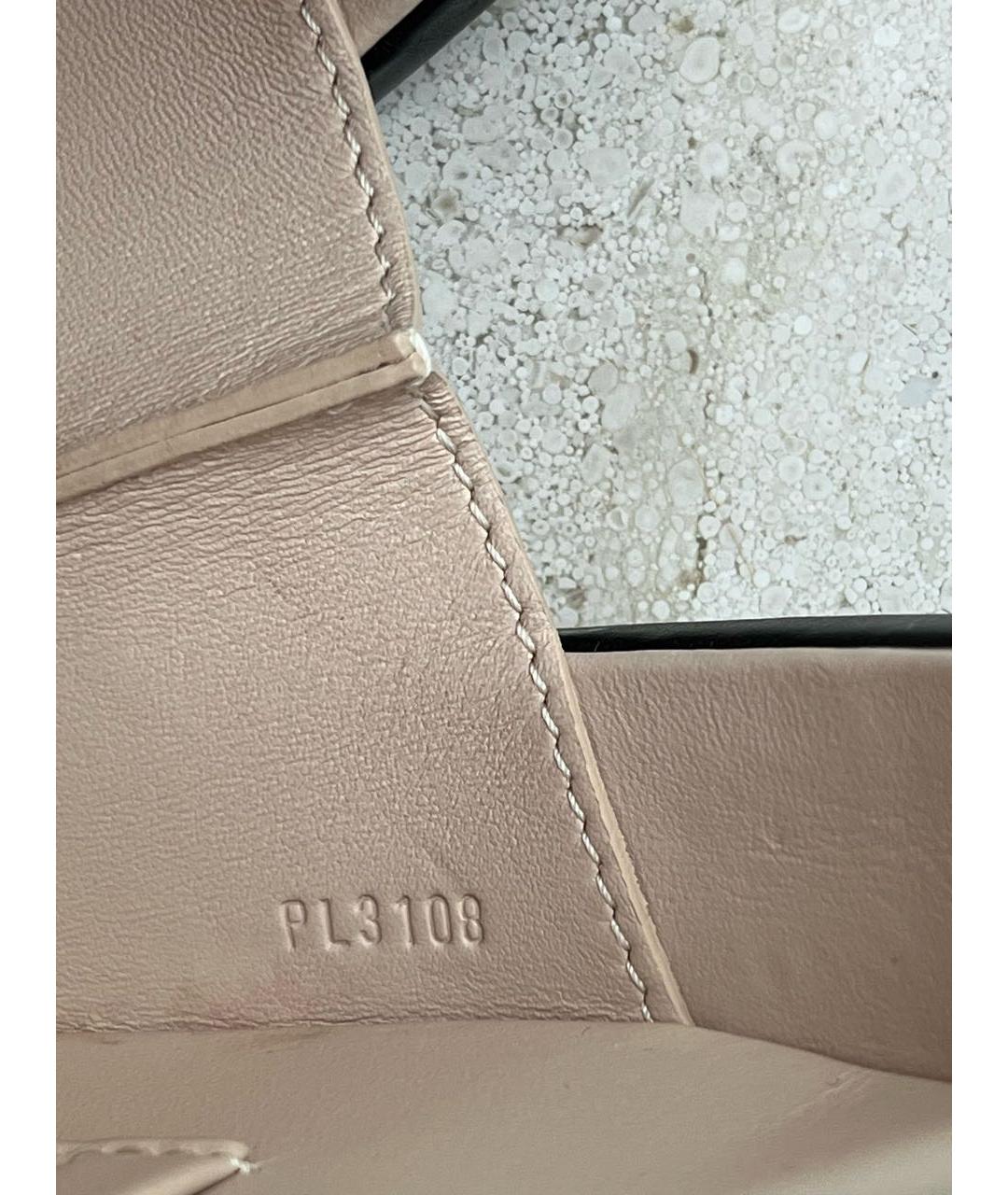 LOUIS VUITTON Черная кожаная сумка с короткими ручками, фото 5