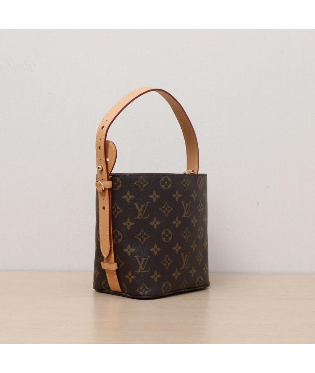 LOUIS VUITTON Коричневая сумка через плечо, фото 6