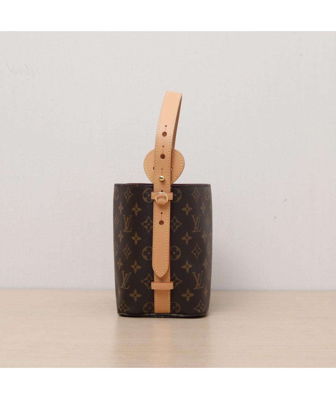 LOUIS VUITTON Коричневая сумка через плечо, фото 5