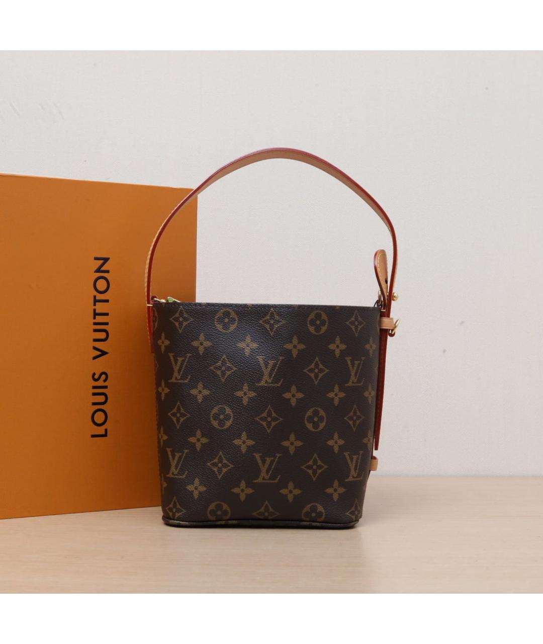 LOUIS VUITTON Коричневая сумка через плечо, фото 2