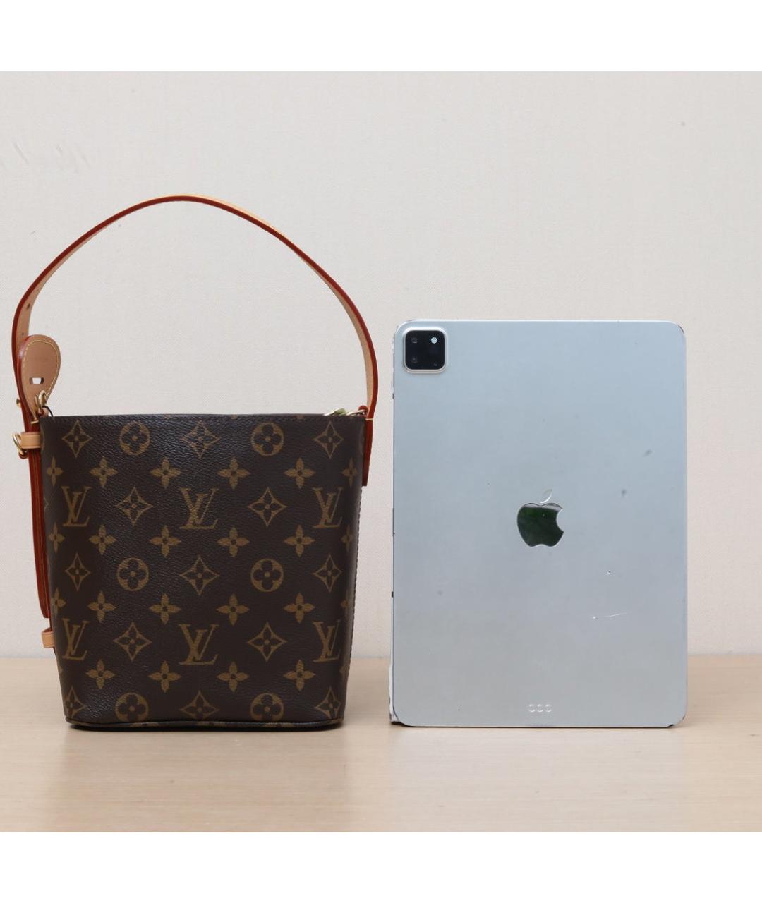 LOUIS VUITTON Коричневая сумка через плечо, фото 7