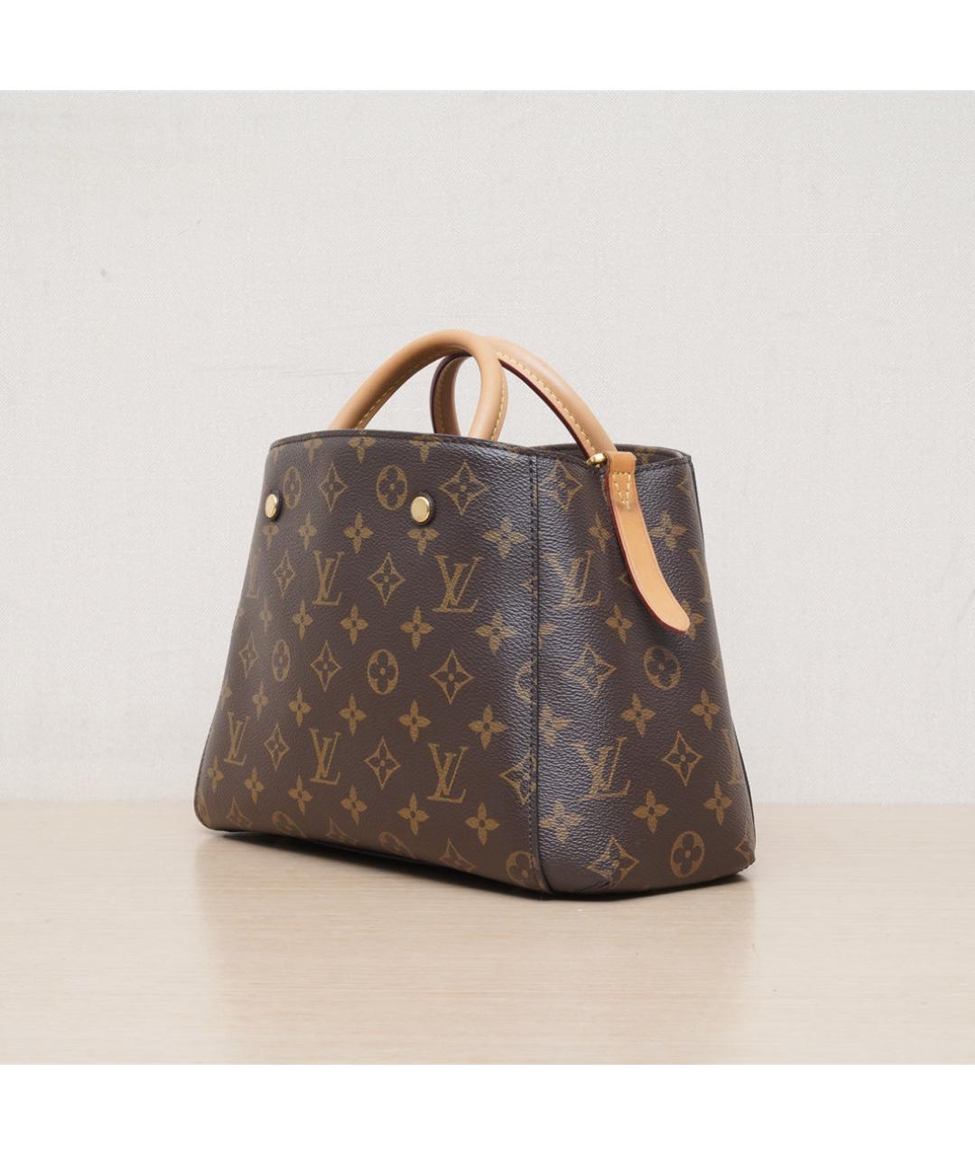 LOUIS VUITTON Коричневая сумка через плечо, фото 4