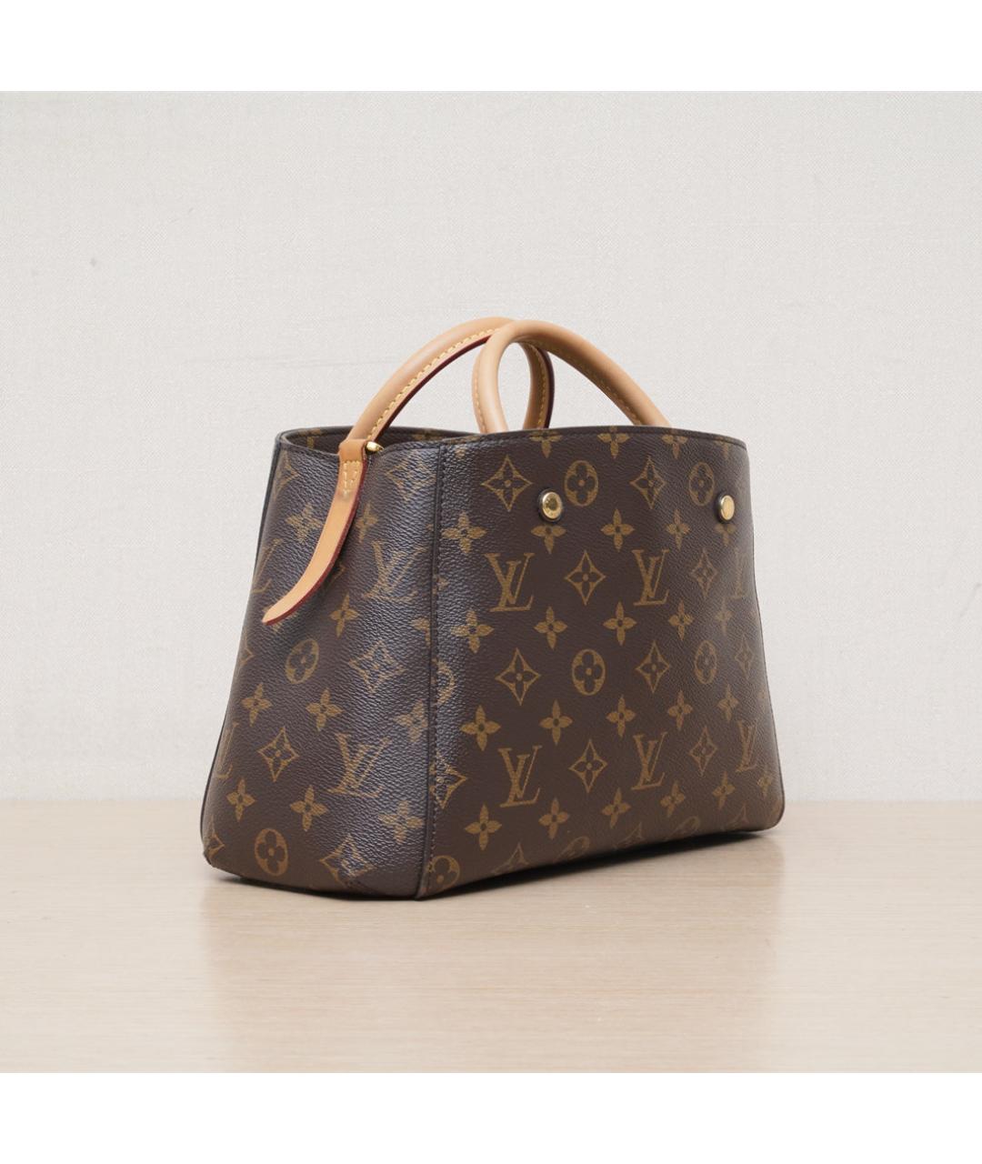 LOUIS VUITTON Коричневая сумка через плечо, фото 6