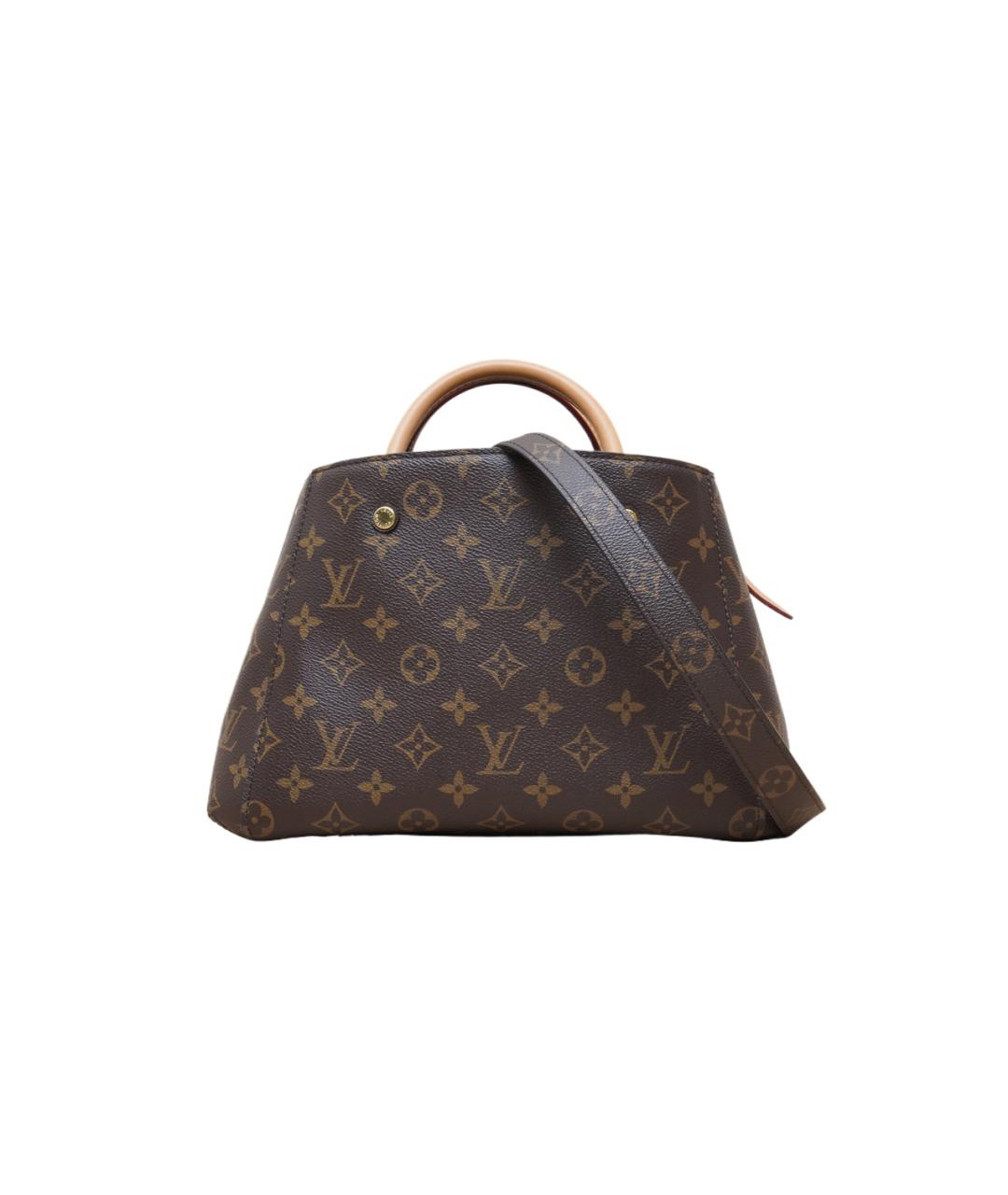 LOUIS VUITTON Коричневая сумка через плечо, фото 1