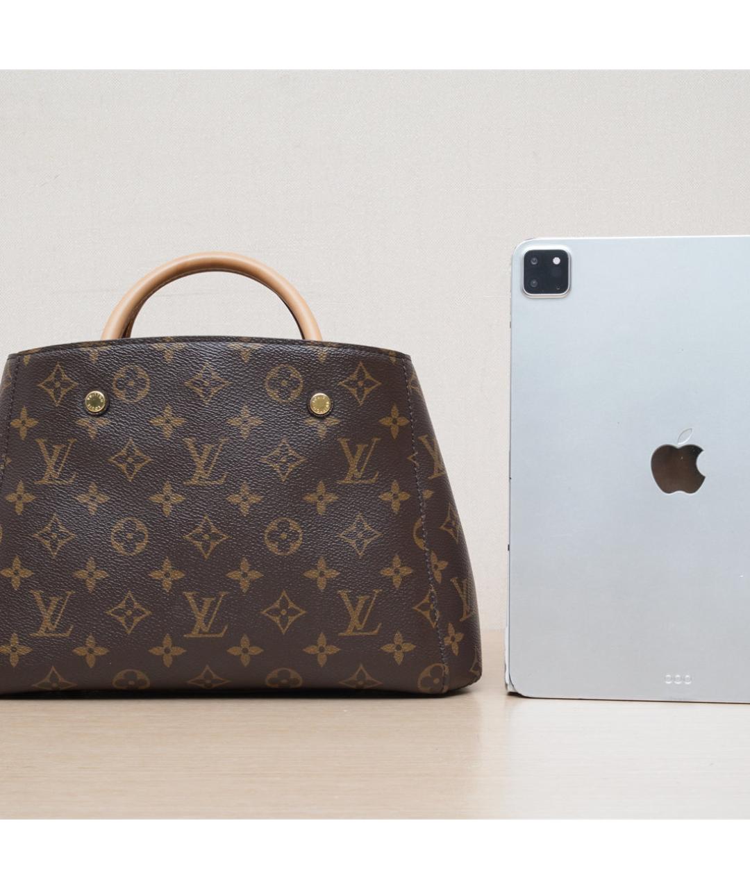 LOUIS VUITTON Коричневая сумка через плечо, фото 7