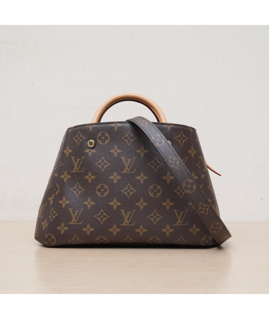 LOUIS VUITTON Коричневая сумка через плечо, фото 3