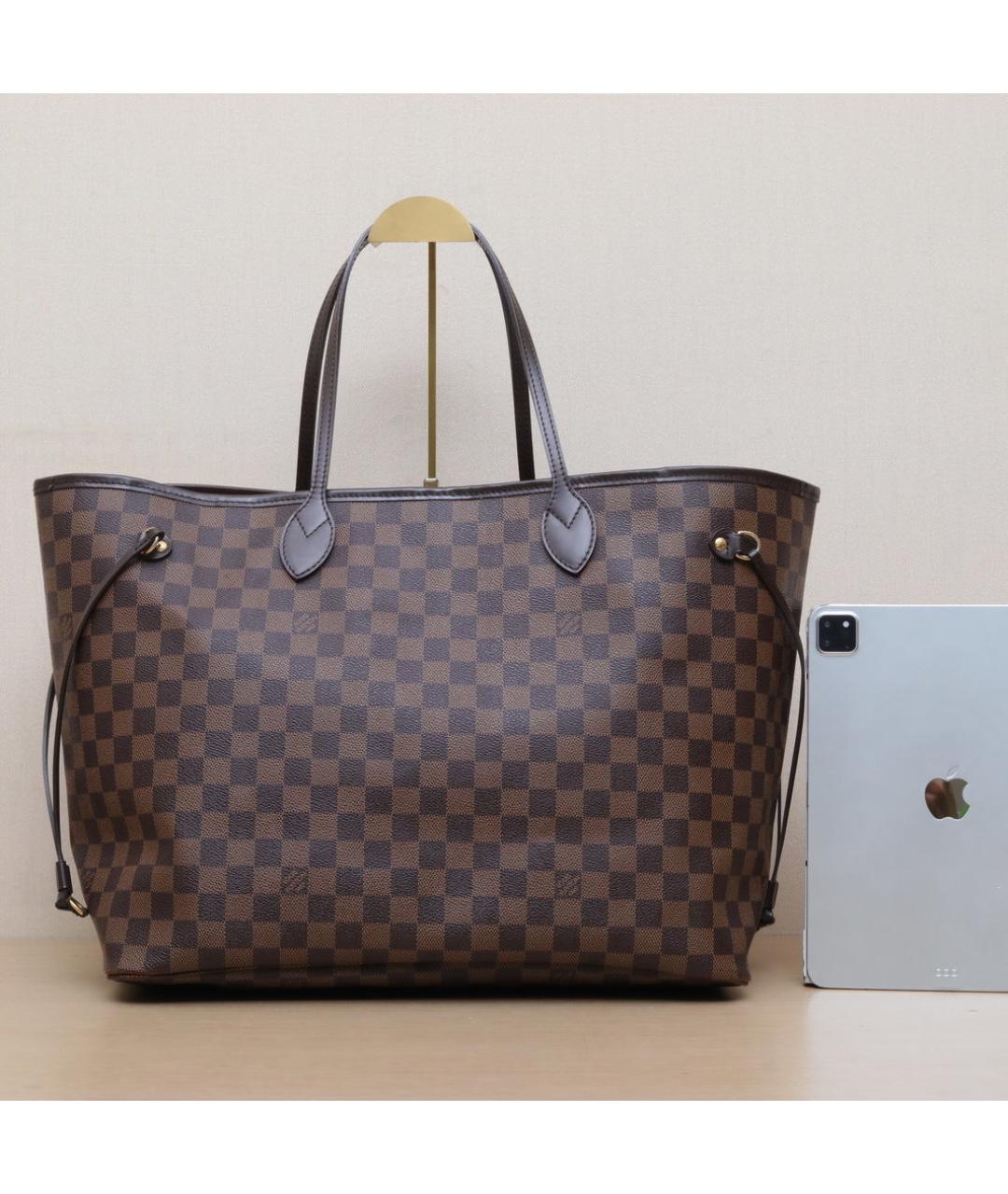 LOUIS VUITTON Коричневая сумка через плечо, фото 7