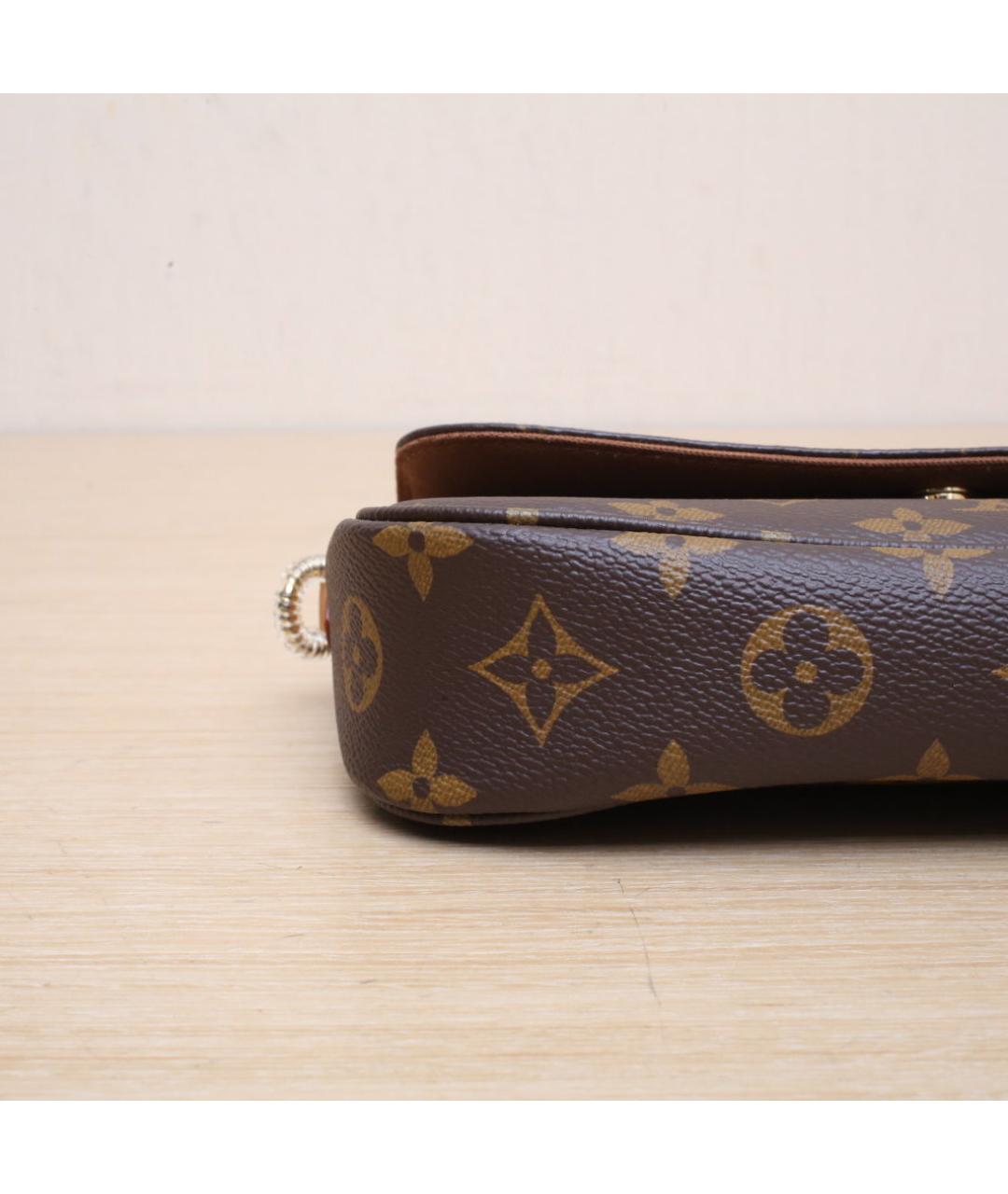 LOUIS VUITTON Коричневая сумка через плечо, фото 9