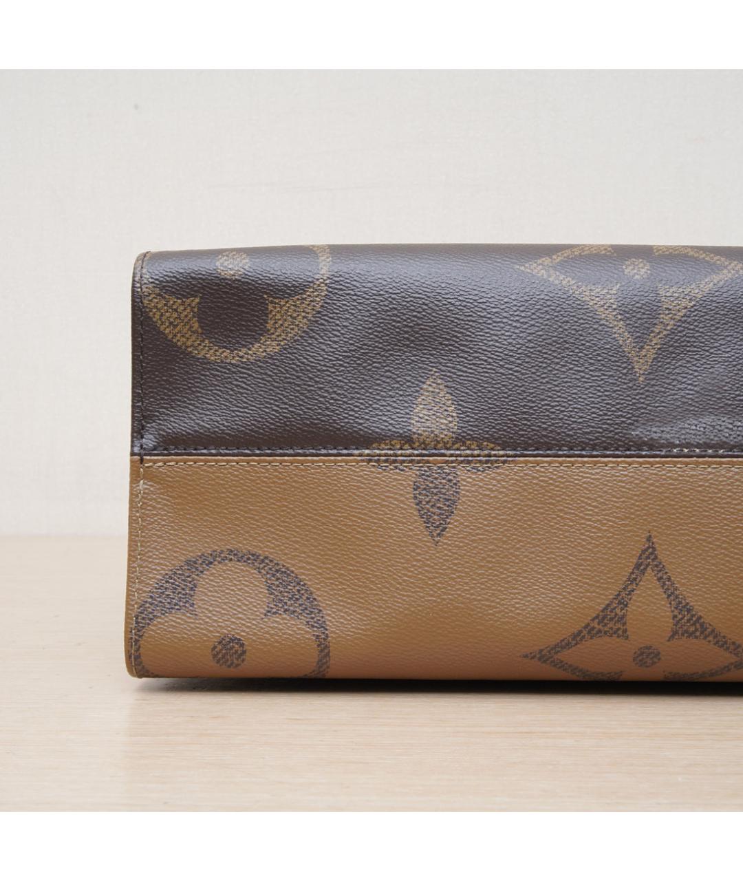 LOUIS VUITTON Коричневая сумка через плечо, фото 9