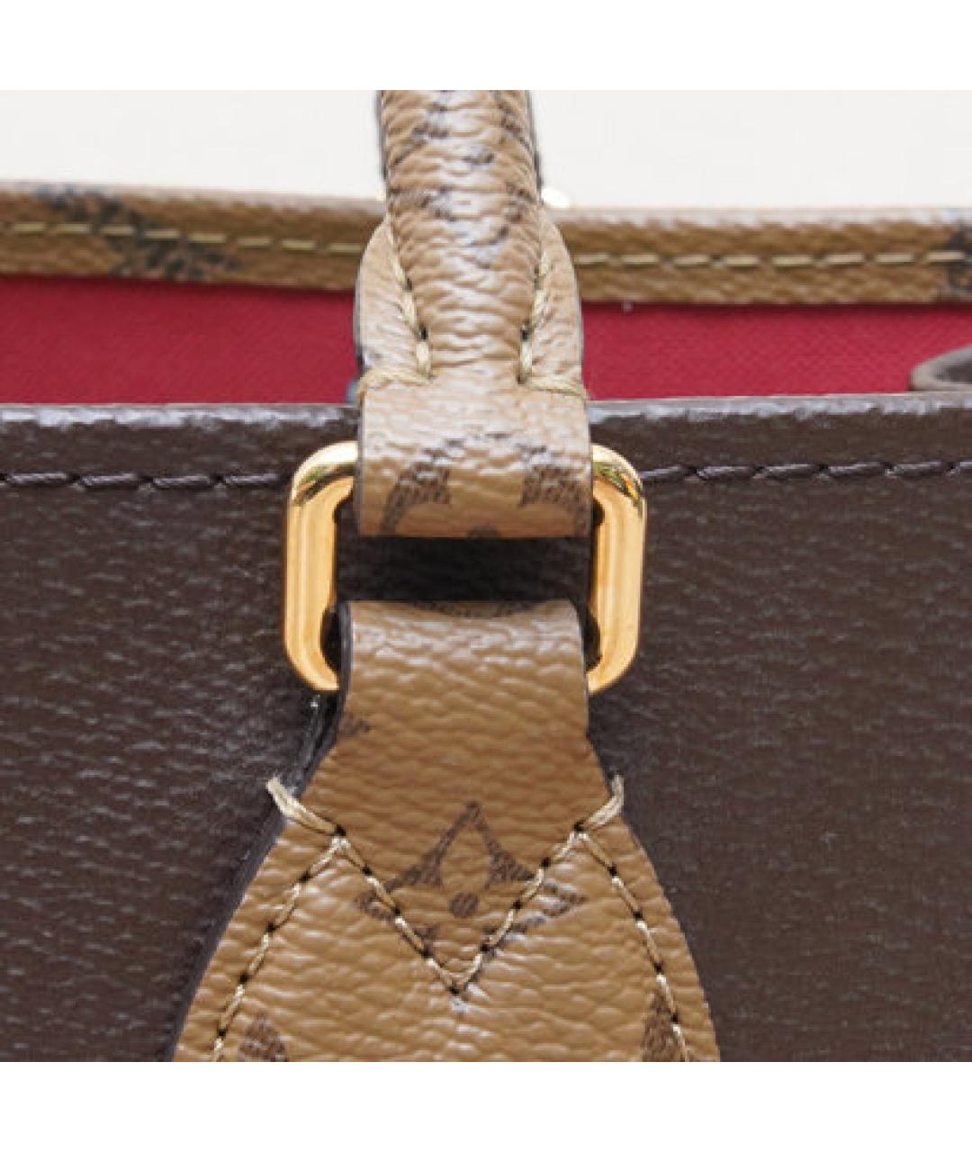 LOUIS VUITTON Коричневая сумка через плечо, фото 8