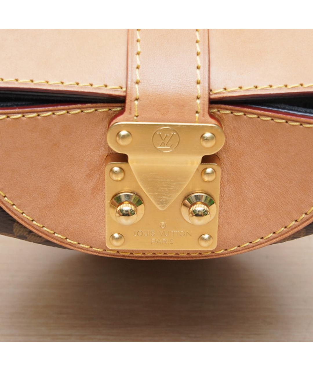 LOUIS VUITTON Коричневая сумка через плечо, фото 8