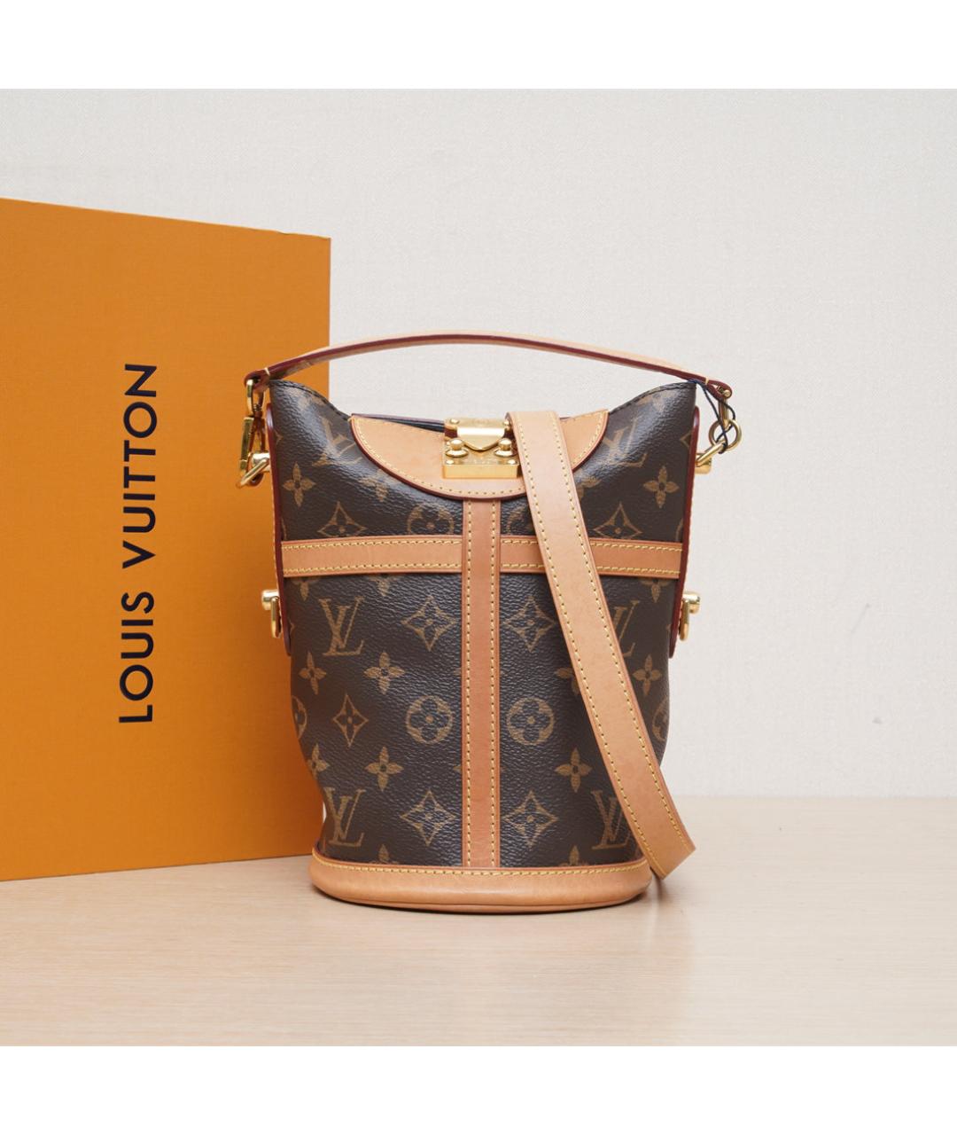 LOUIS VUITTON Коричневая сумка через плечо, фото 2