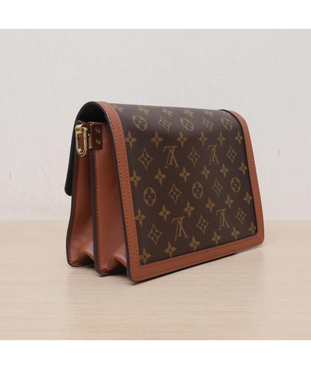 LOUIS VUITTON Коричневая сумка через плечо, фото 6