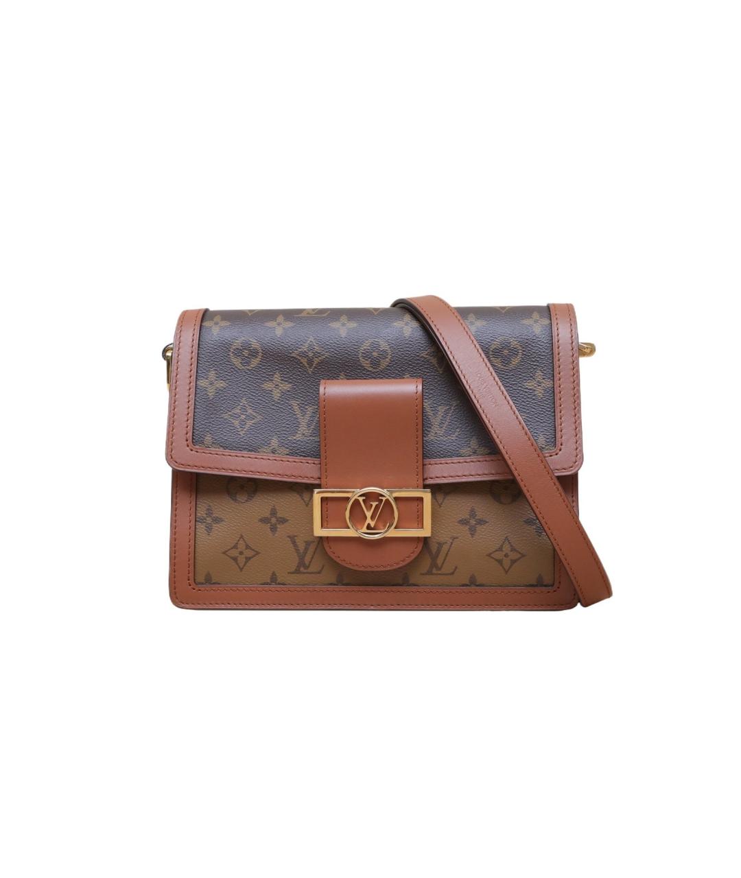 LOUIS VUITTON Коричневая сумка через плечо, фото 1