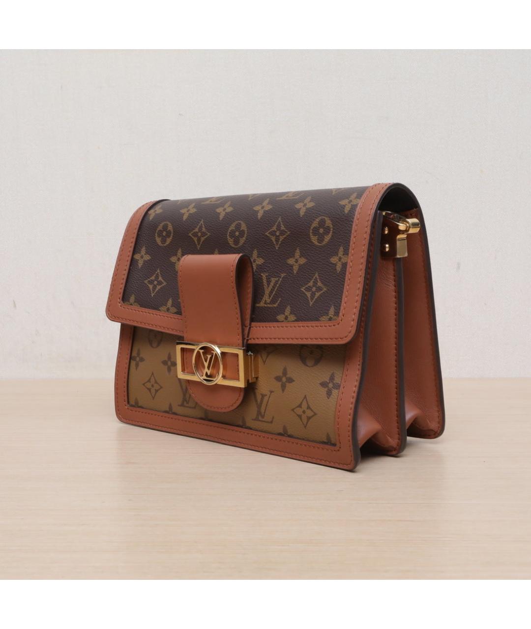 LOUIS VUITTON Коричневая сумка через плечо, фото 4