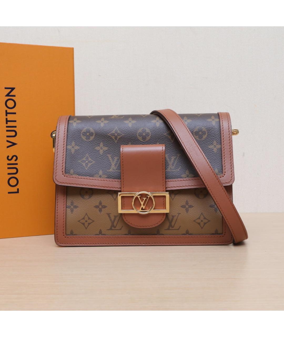 LOUIS VUITTON Коричневая сумка через плечо, фото 2