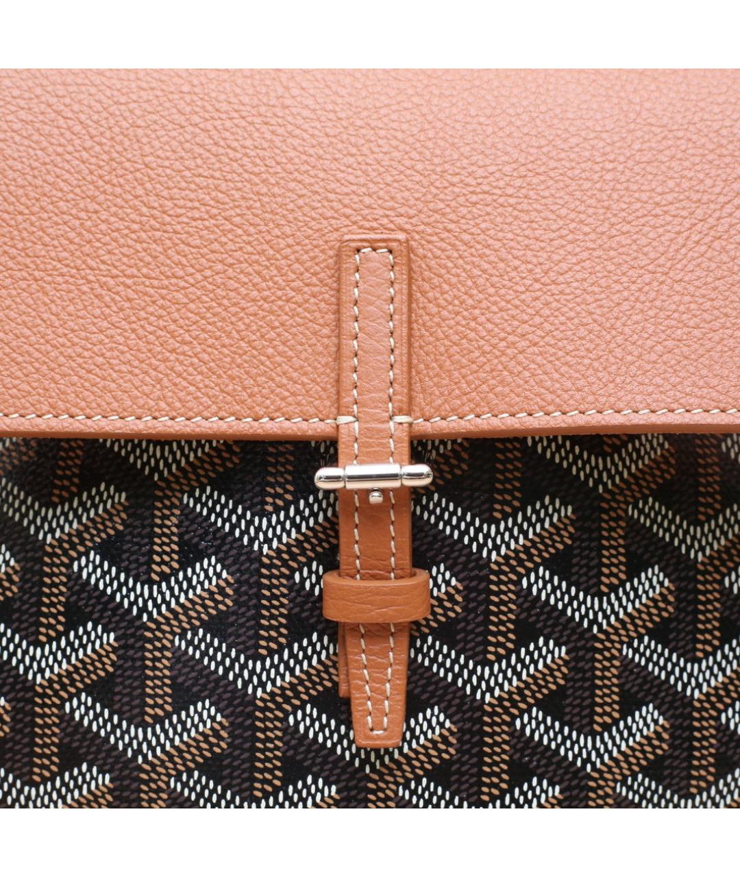 GOYARD Коричневый рюкзак, фото 8