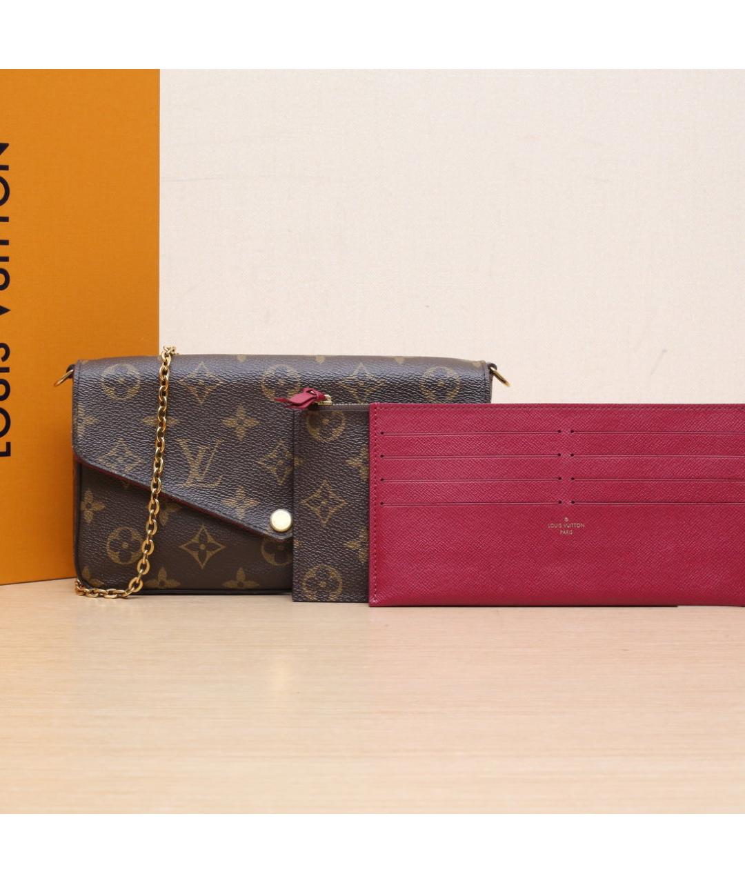 LOUIS VUITTON Коричневая сумка через плечо, фото 2