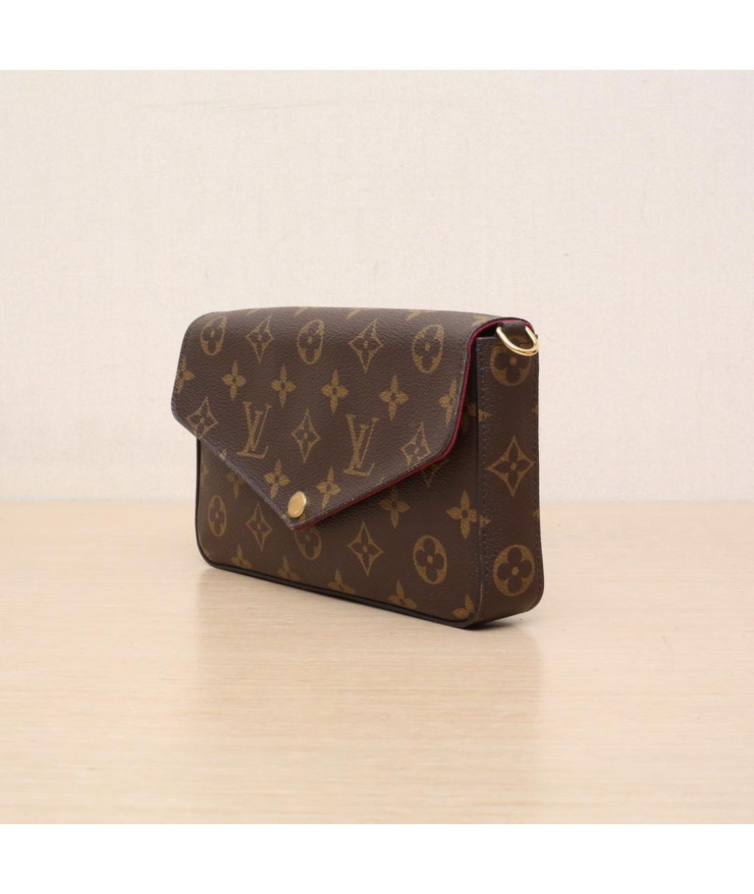 LOUIS VUITTON Коричневая сумка через плечо, фото 4