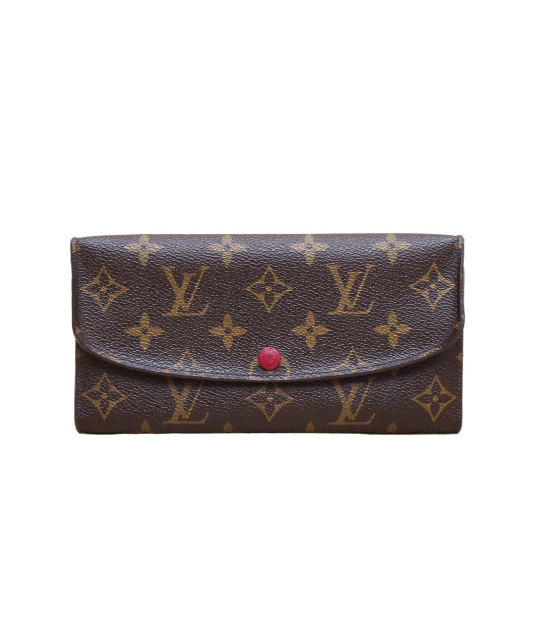 LOUIS VUITTON Коричневый кошелек, фото 1