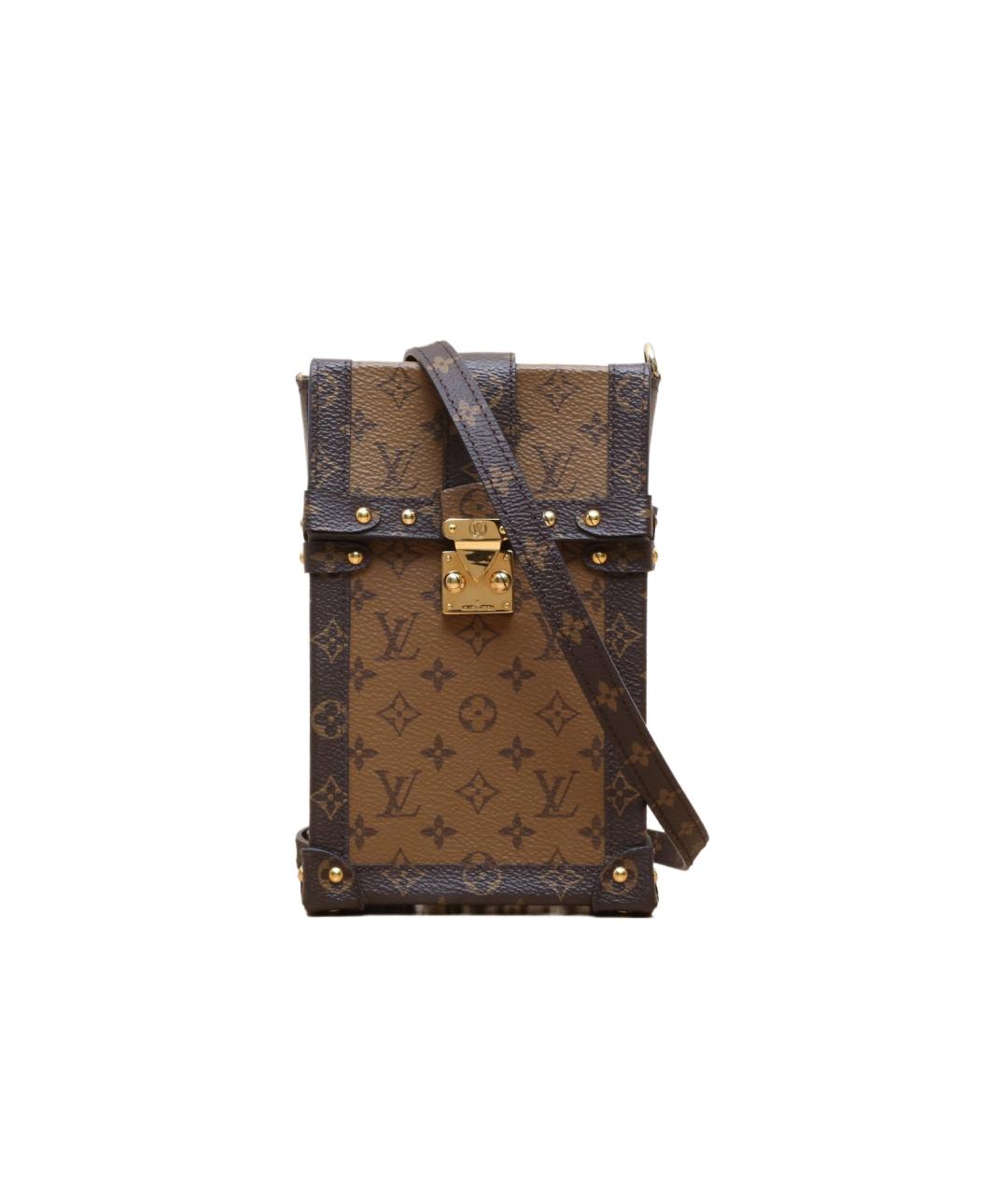 LOUIS VUITTON Коричневая сумка через плечо, фото 1