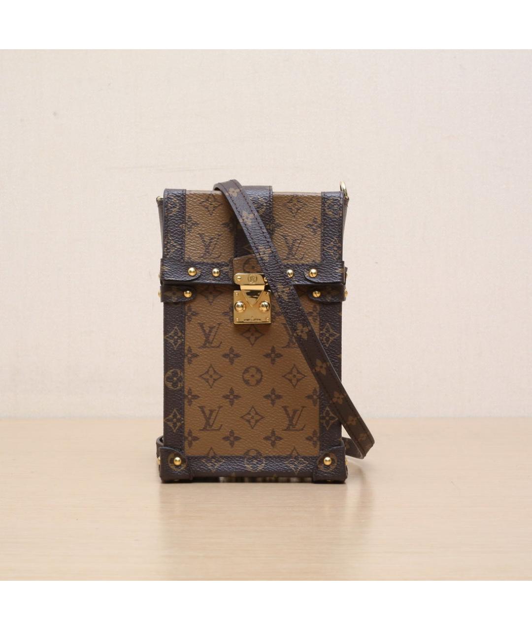 LOUIS VUITTON Коричневая сумка через плечо, фото 3