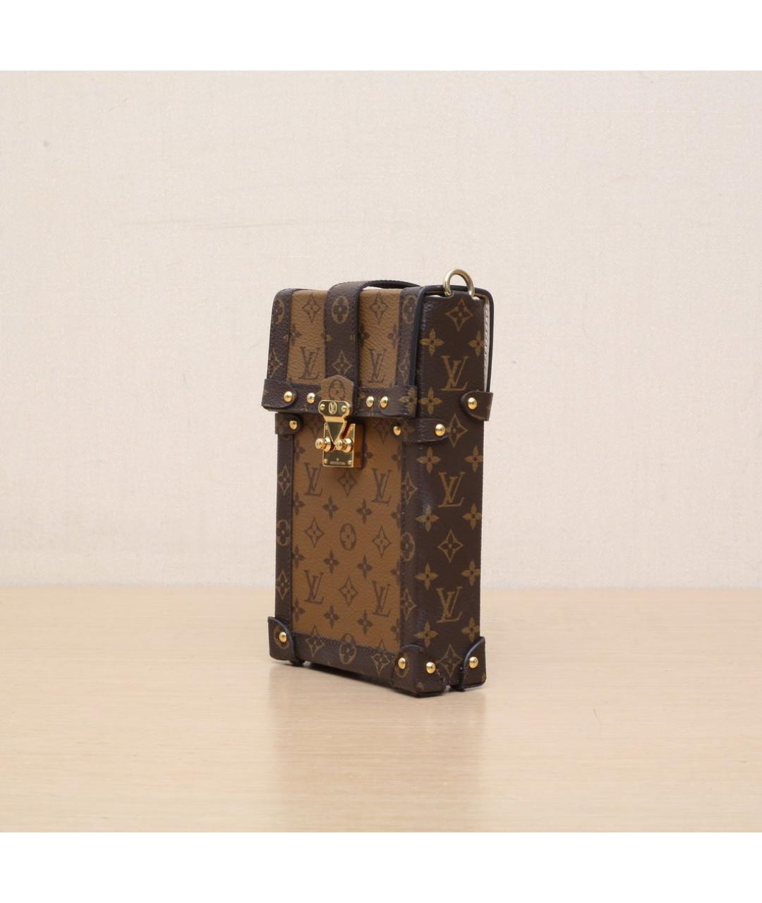 LOUIS VUITTON Коричневая сумка через плечо, фото 4