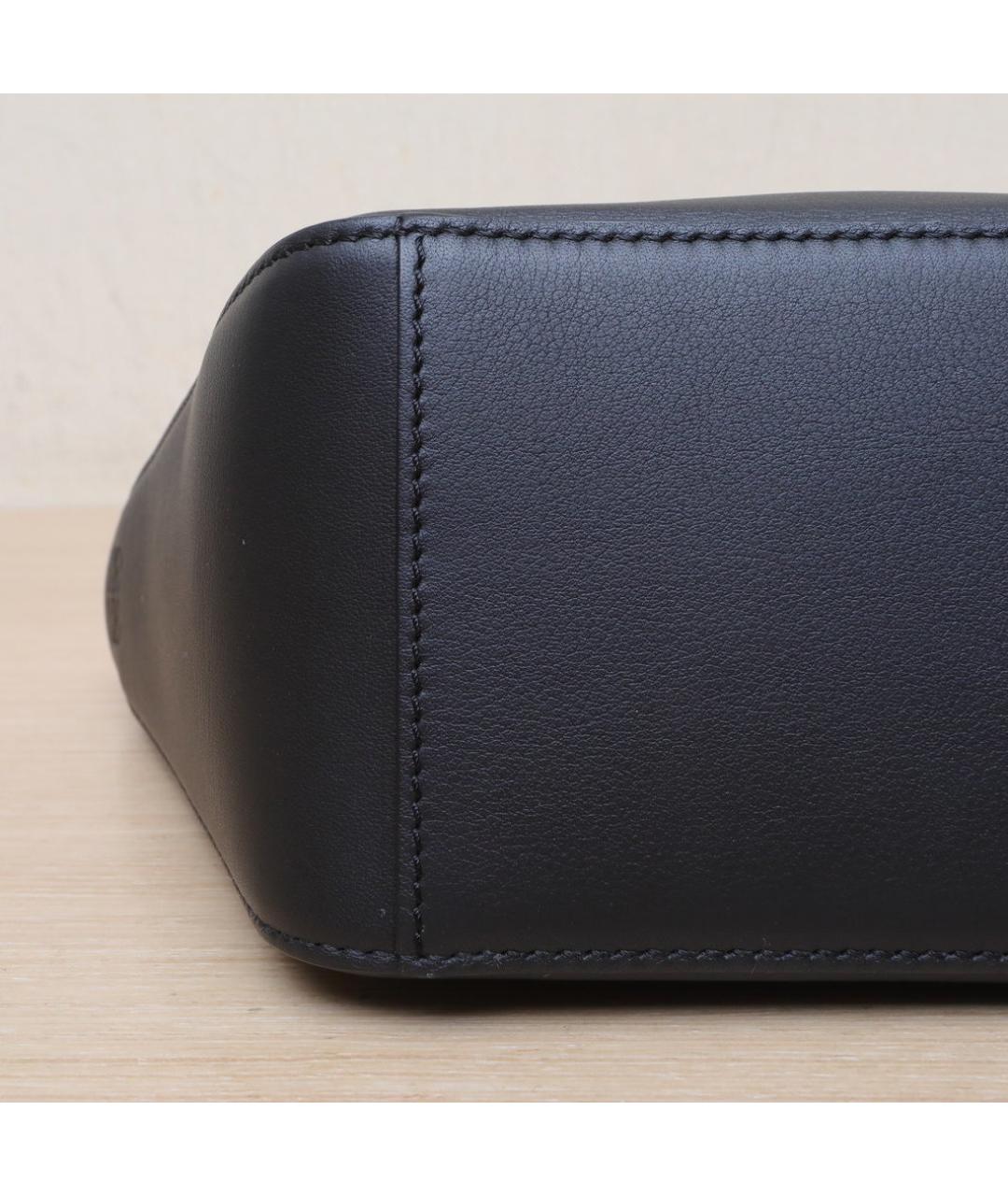 LOEWE Черная кожаная сумка через плечо, фото 9