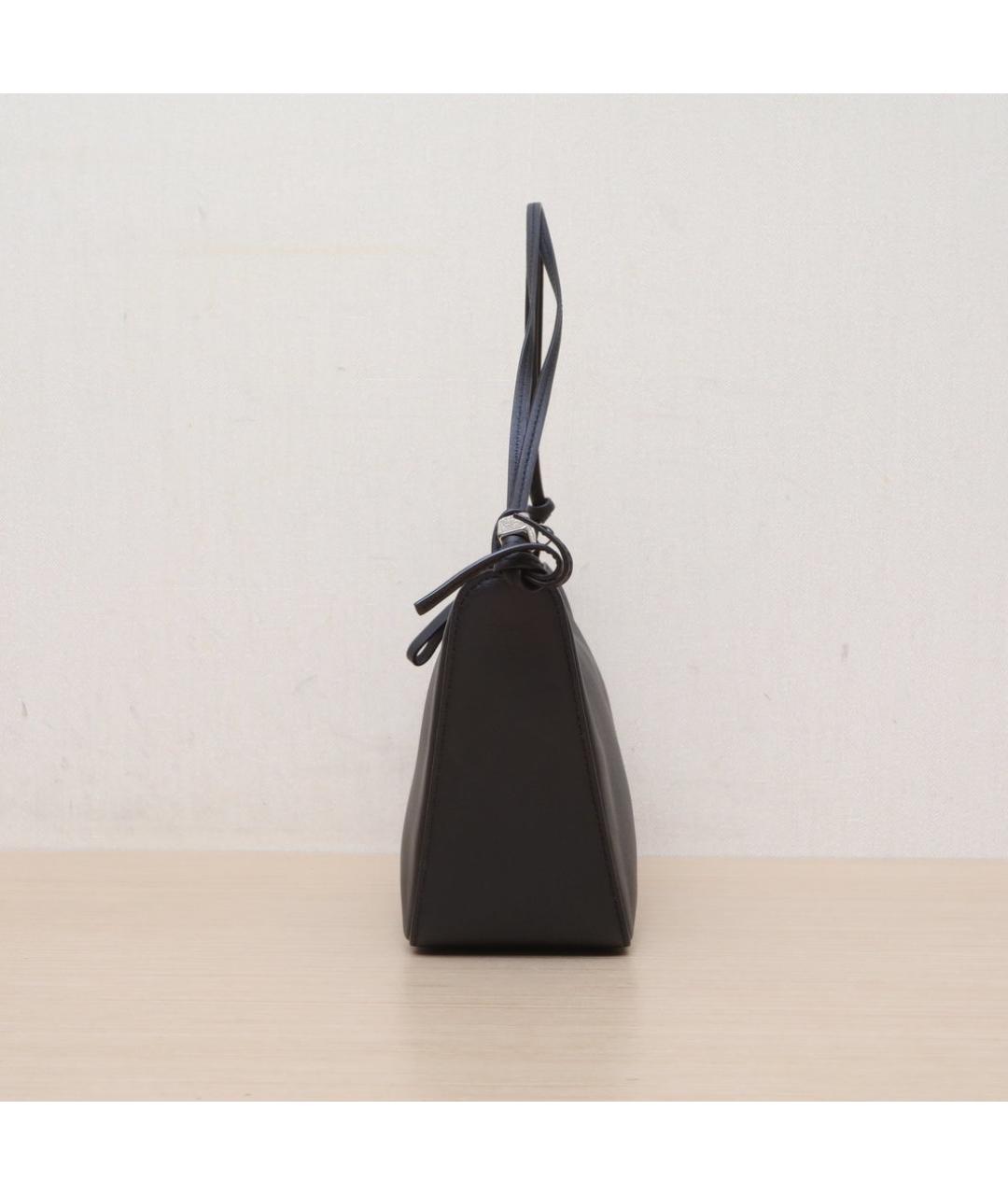 LOEWE Черная кожаная сумка через плечо, фото 5