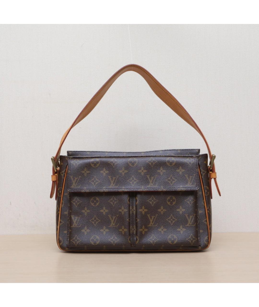 LOUIS VUITTON Коричневая сумка через плечо, фото 3