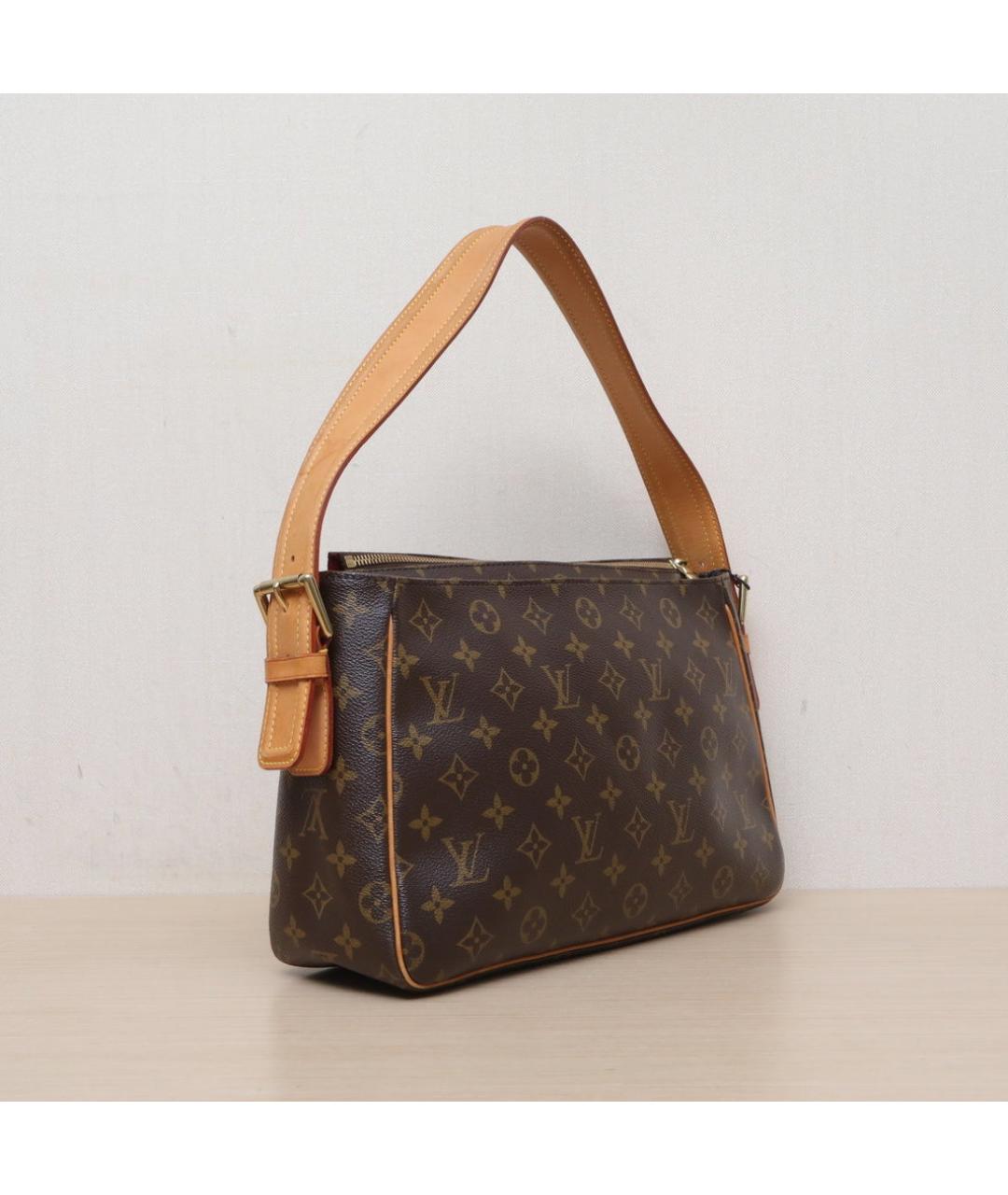 LOUIS VUITTON Коричневая сумка через плечо, фото 6