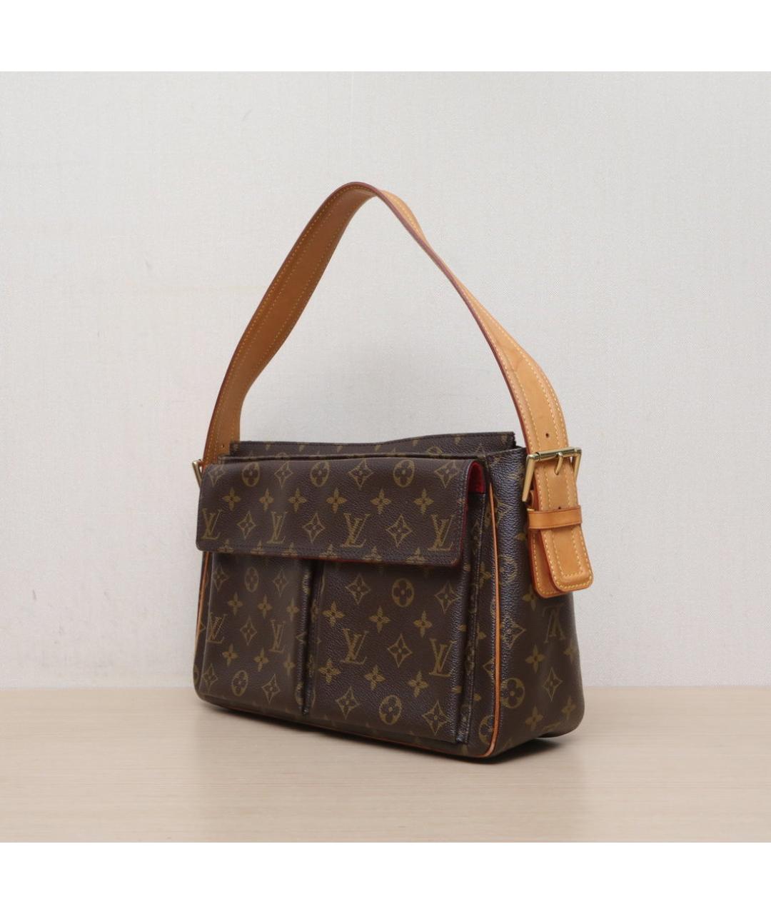 LOUIS VUITTON Коричневая сумка через плечо, фото 4