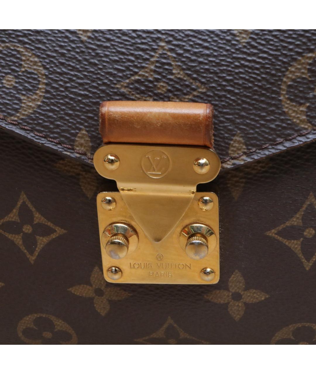 LOUIS VUITTON Коричневая сумка через плечо, фото 8