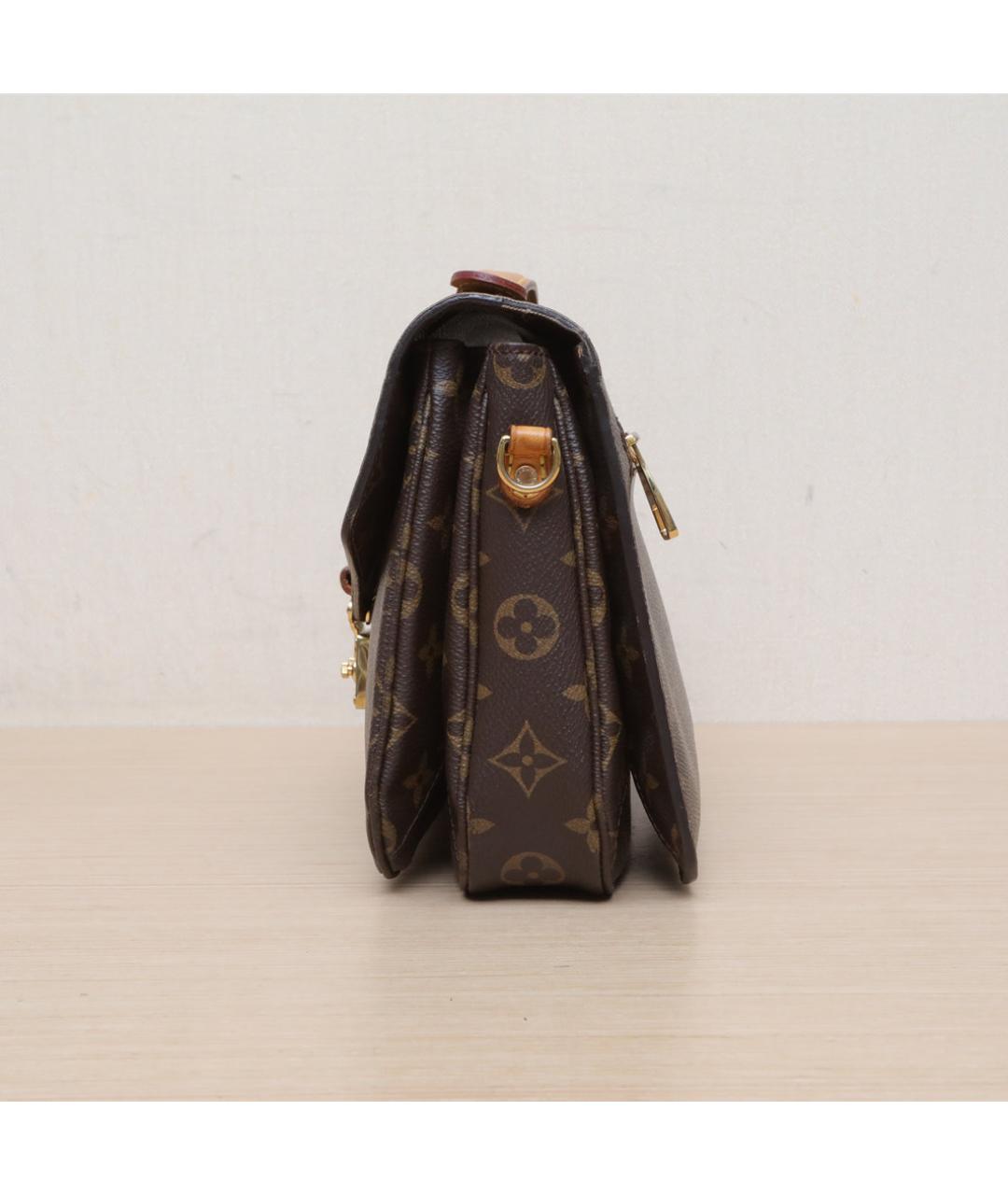 LOUIS VUITTON Коричневая сумка через плечо, фото 5