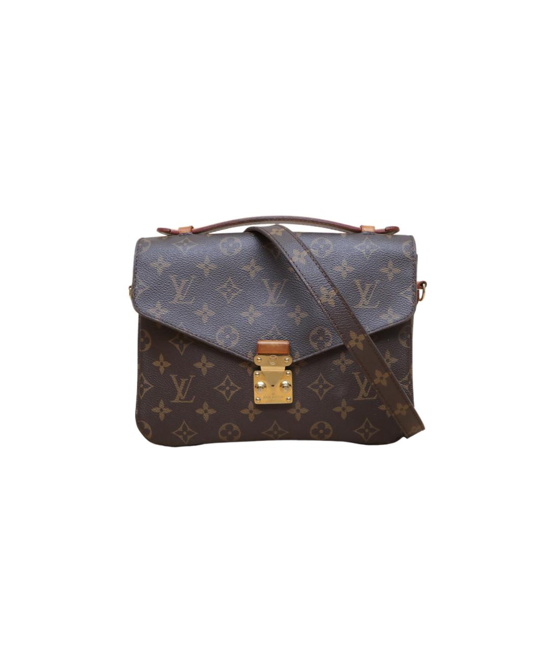 LOUIS VUITTON Коричневая сумка через плечо, фото 1