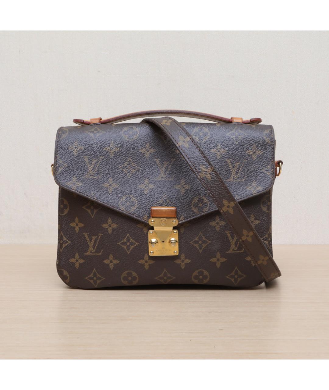 LOUIS VUITTON Коричневая сумка через плечо, фото 3