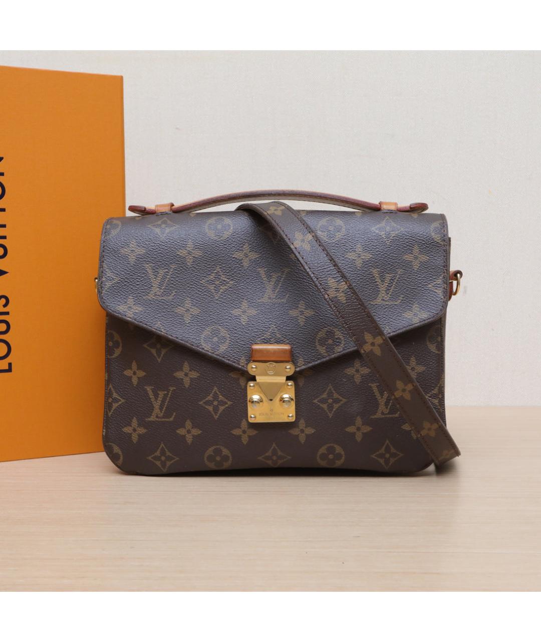 LOUIS VUITTON Коричневая сумка через плечо, фото 2
