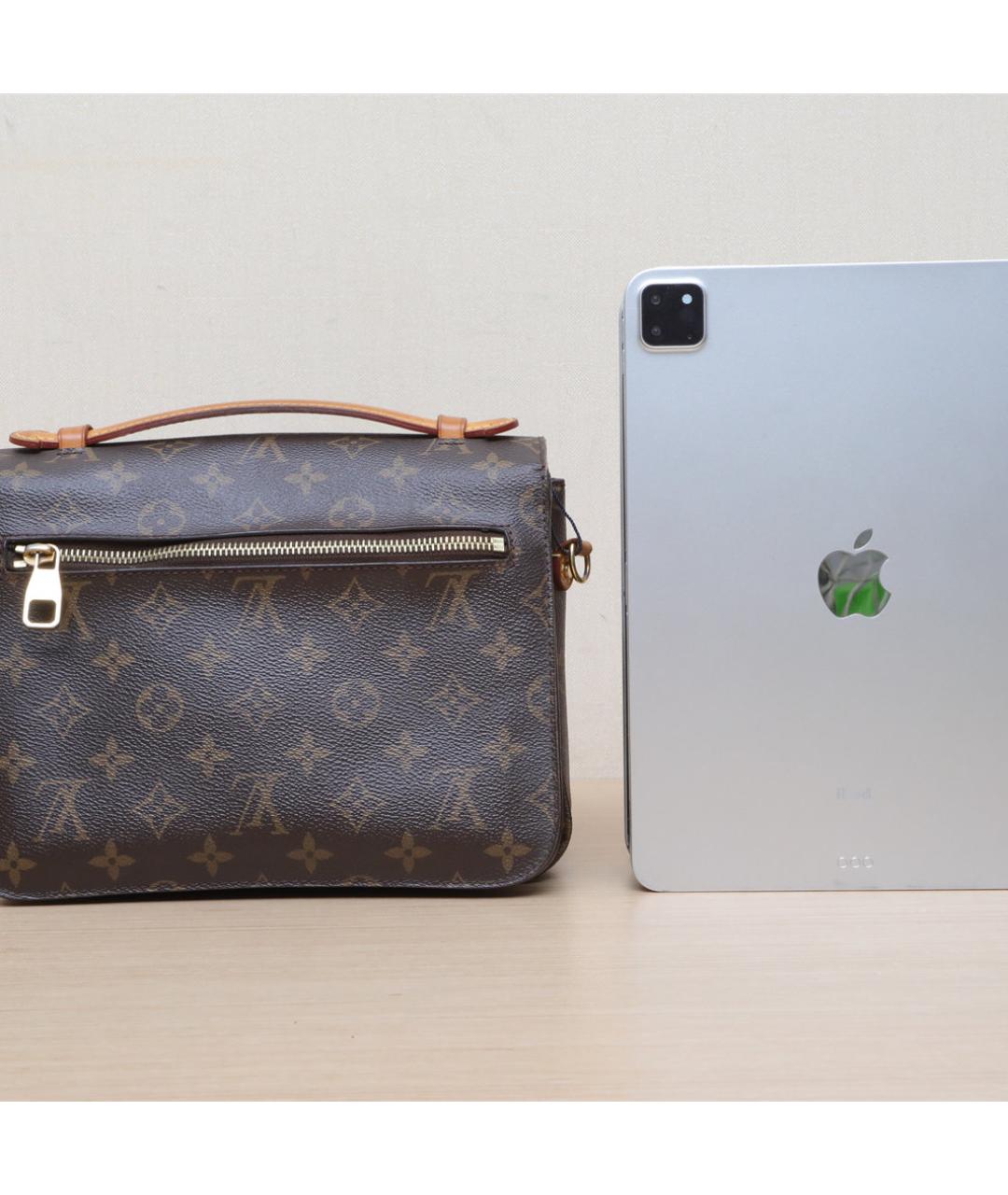 LOUIS VUITTON Коричневая сумка через плечо, фото 7