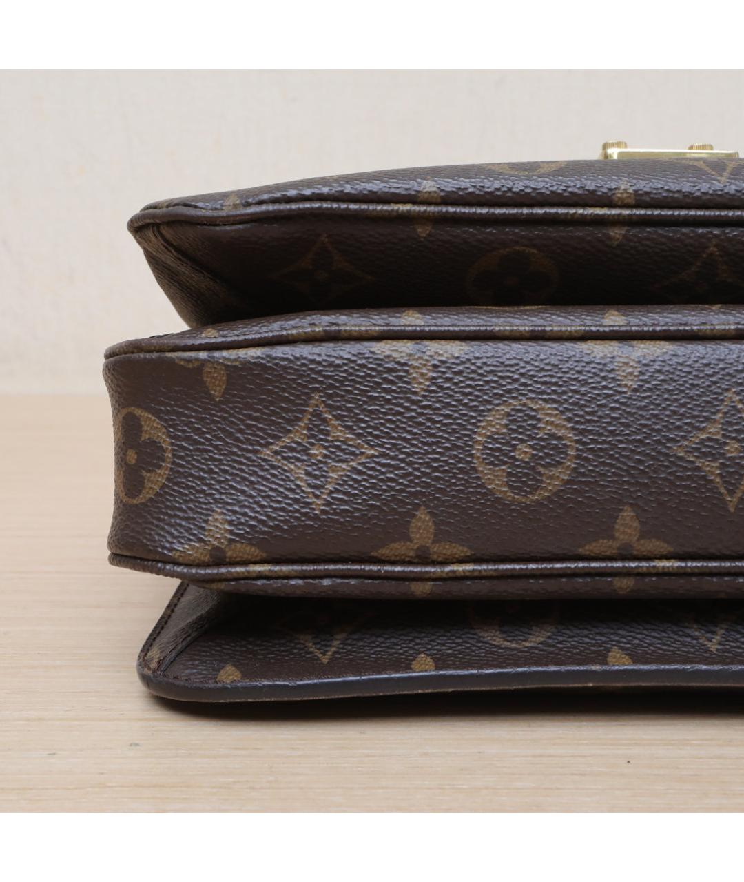 LOUIS VUITTON Коричневая сумка через плечо, фото 9