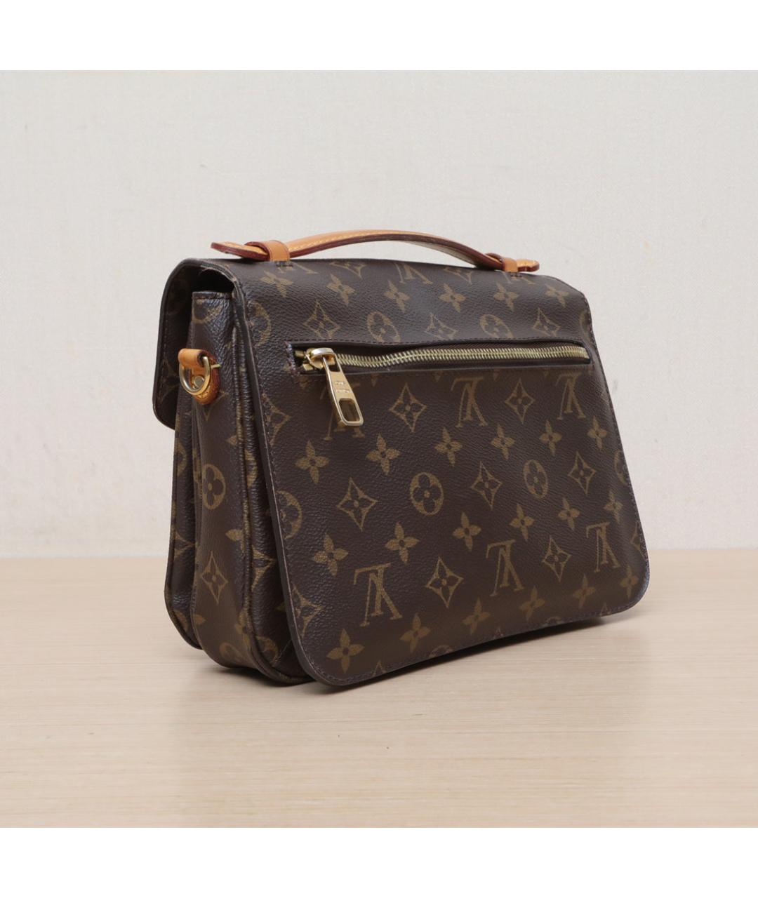 LOUIS VUITTON Коричневая сумка через плечо, фото 6