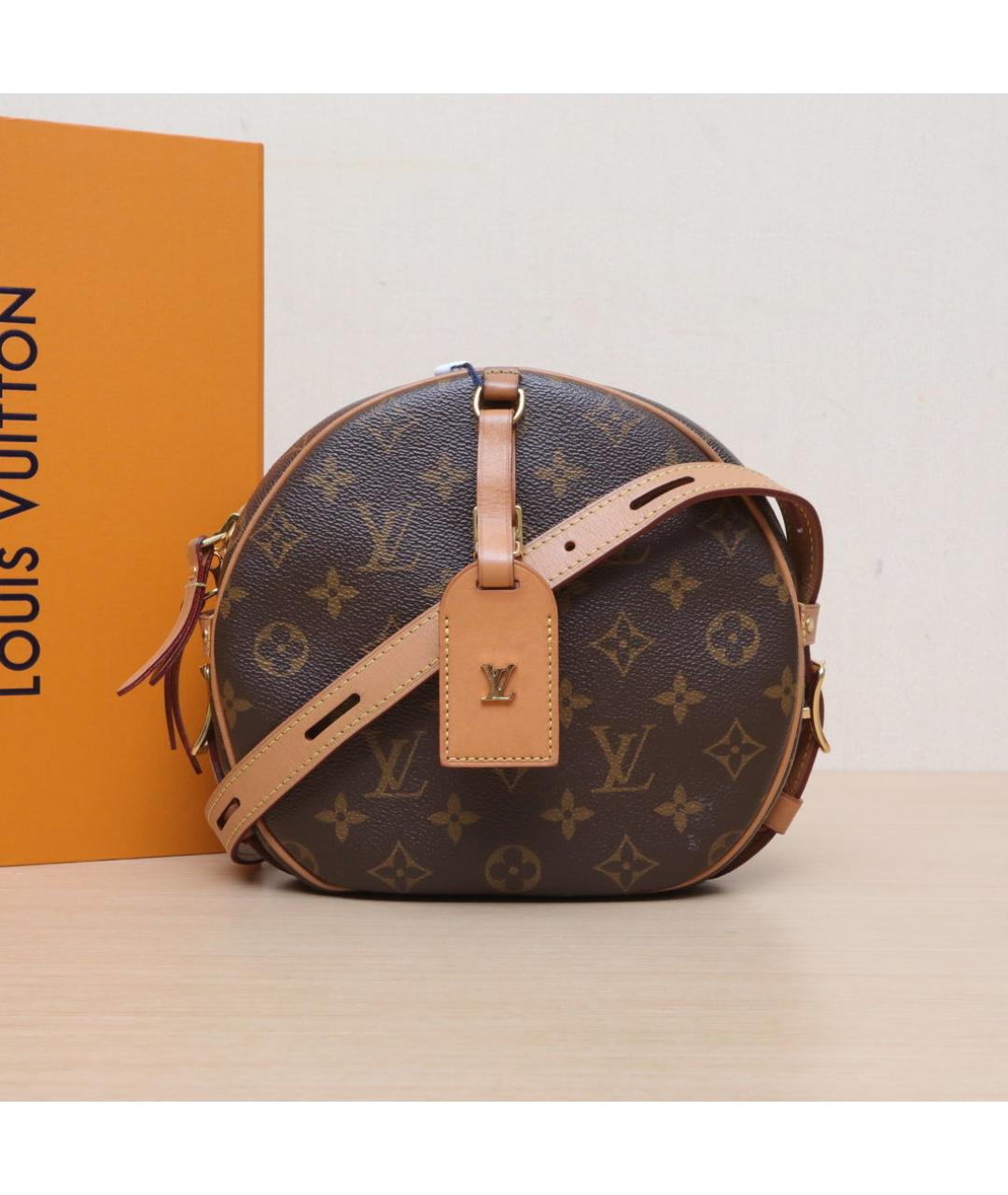 LOUIS VUITTON Коричневая сумка через плечо, фото 2