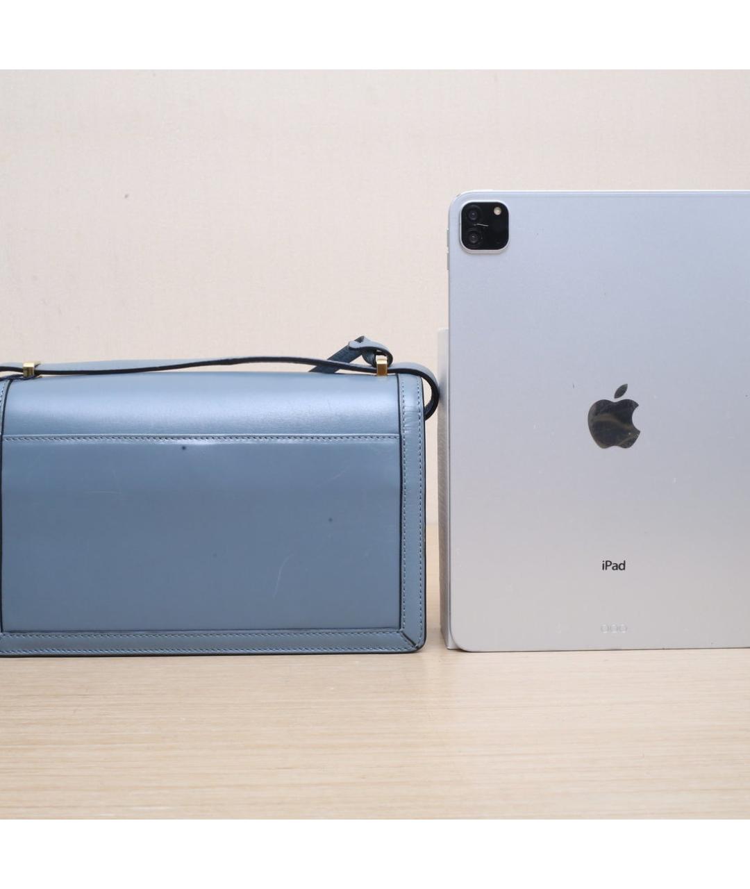 LOEWE Синяя кожаная сумка через плечо, фото 7