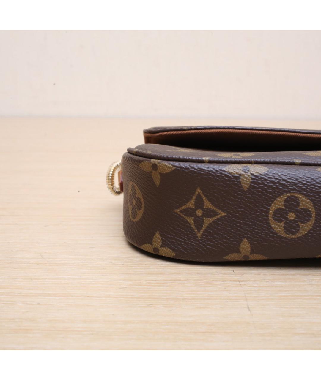 LOUIS VUITTON Коричневая сумка через плечо, фото 9