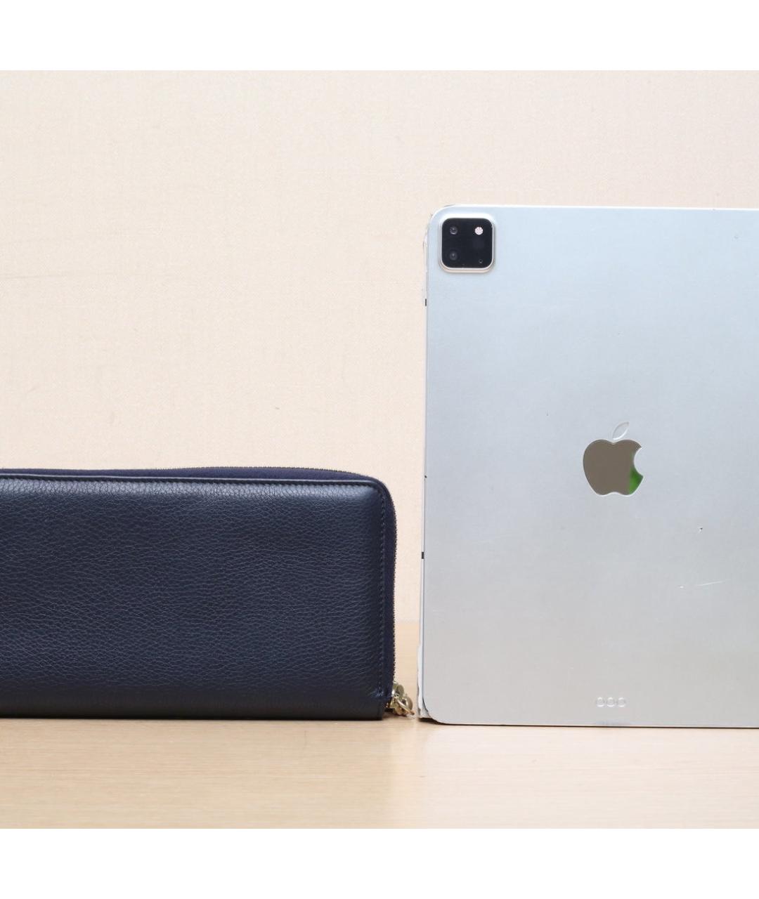 GUCCI Темно-синий кожаный кошелек, фото 7