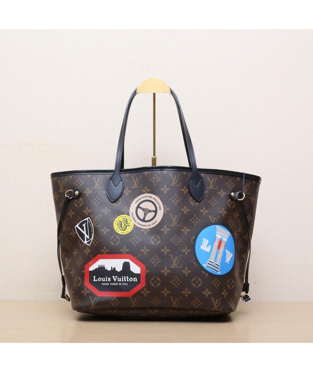 LOUIS VUITTON Коричневая сумка через плечо, фото 3