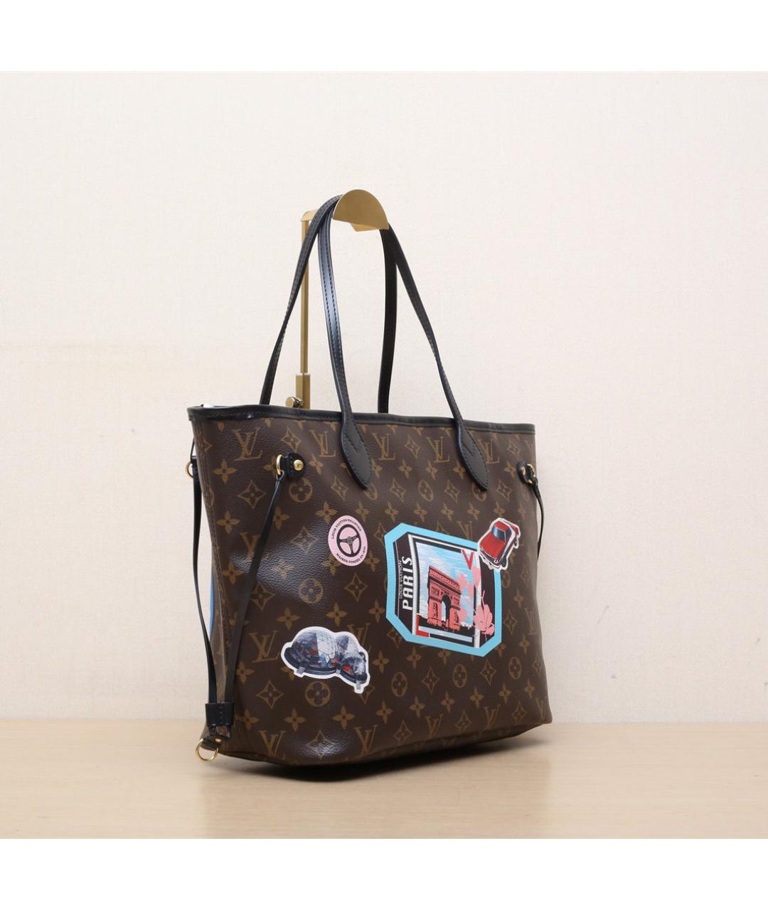 LOUIS VUITTON Коричневая сумка через плечо, фото 6