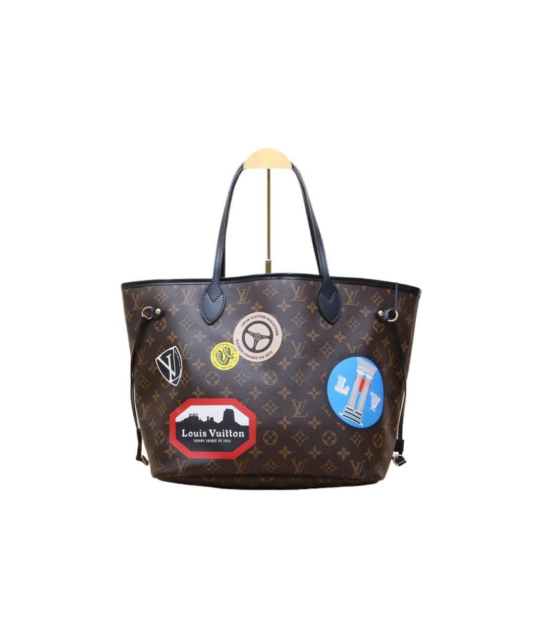 LOUIS VUITTON Коричневая сумка через плечо, фото 1