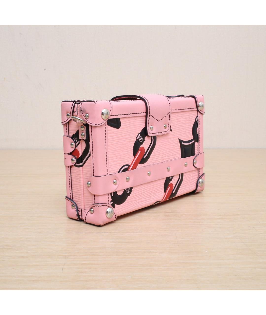 LOUIS VUITTON Розовая сумка через плечо, фото 6