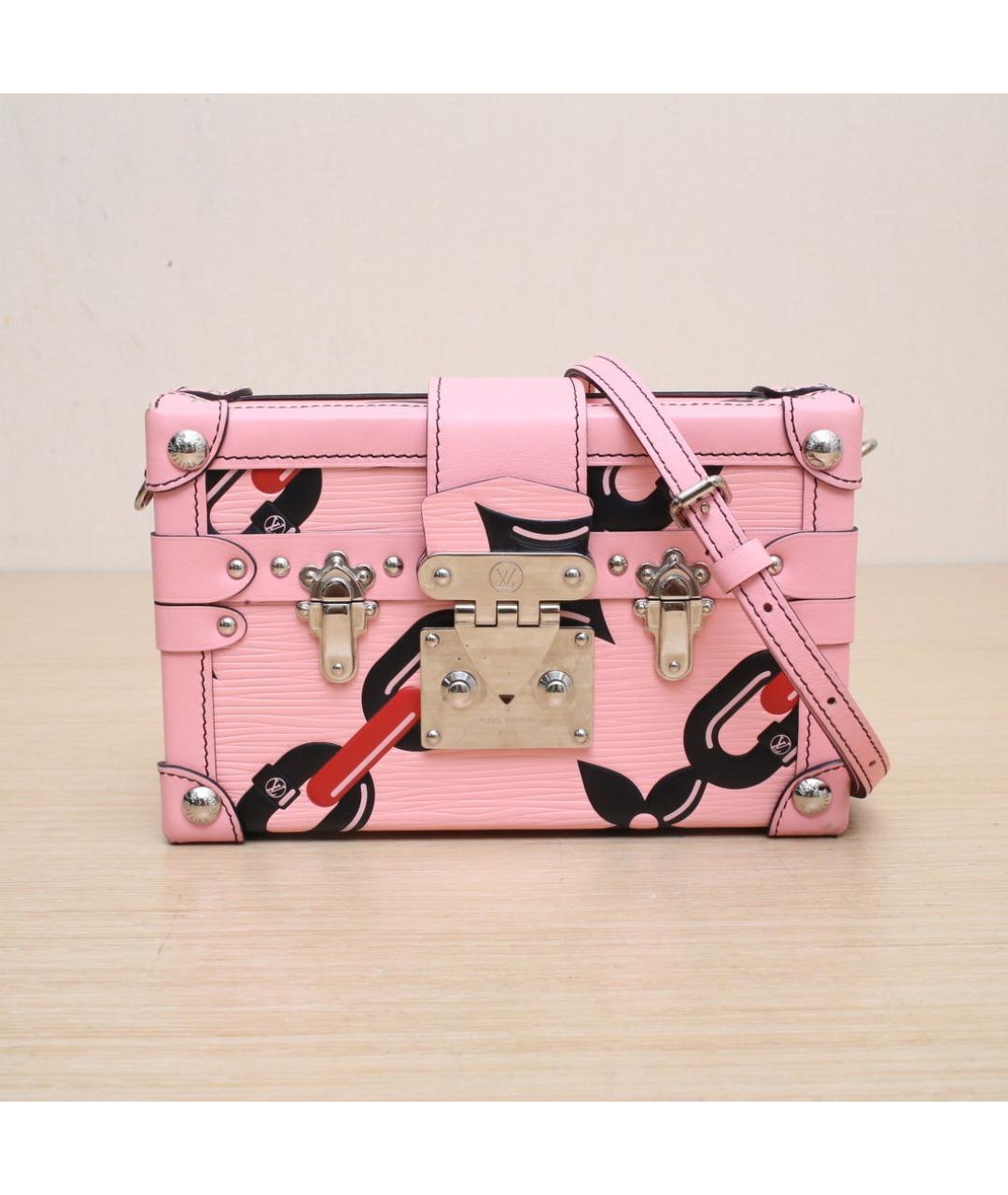 LOUIS VUITTON Розовая сумка через плечо, фото 3