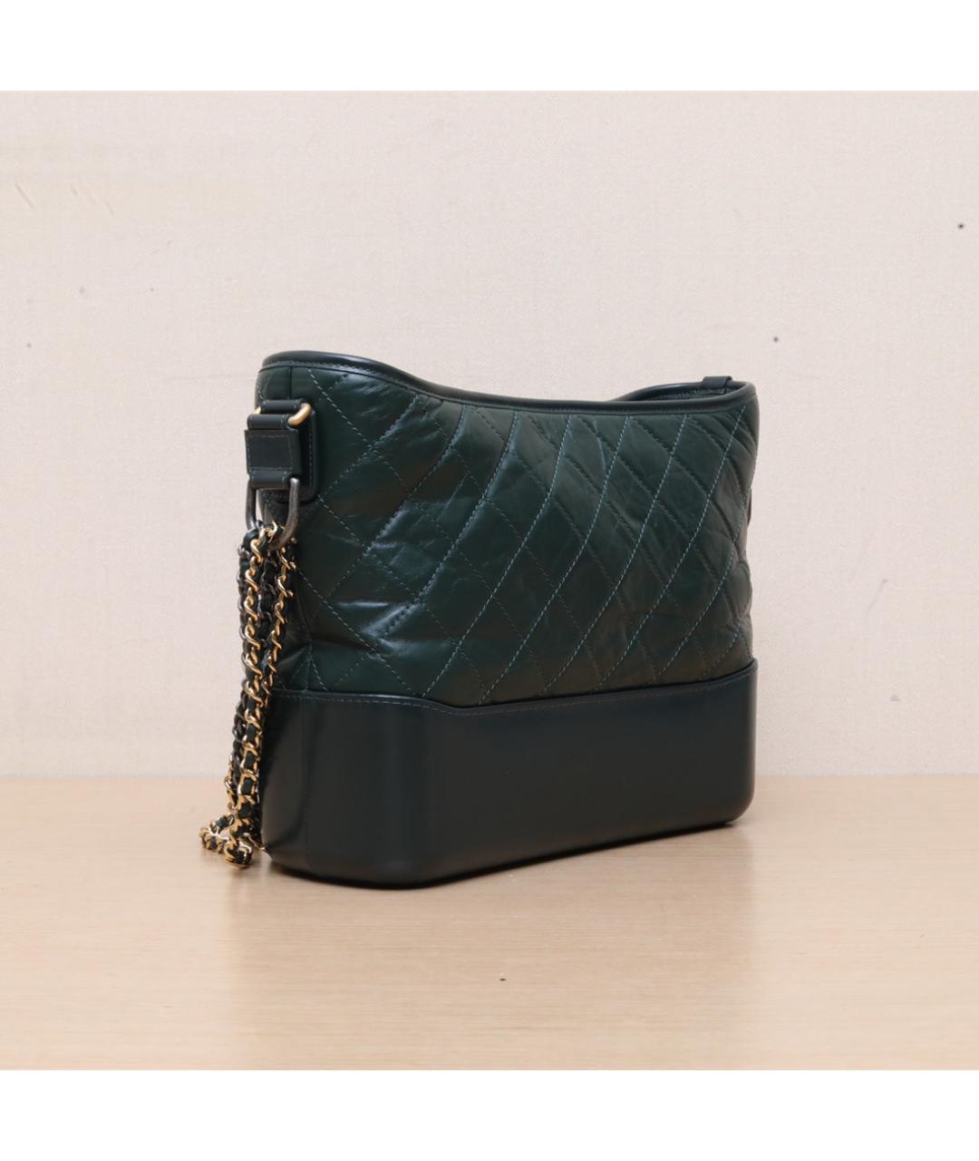 CHANEL Черная кожаная сумка через плечо, фото 6